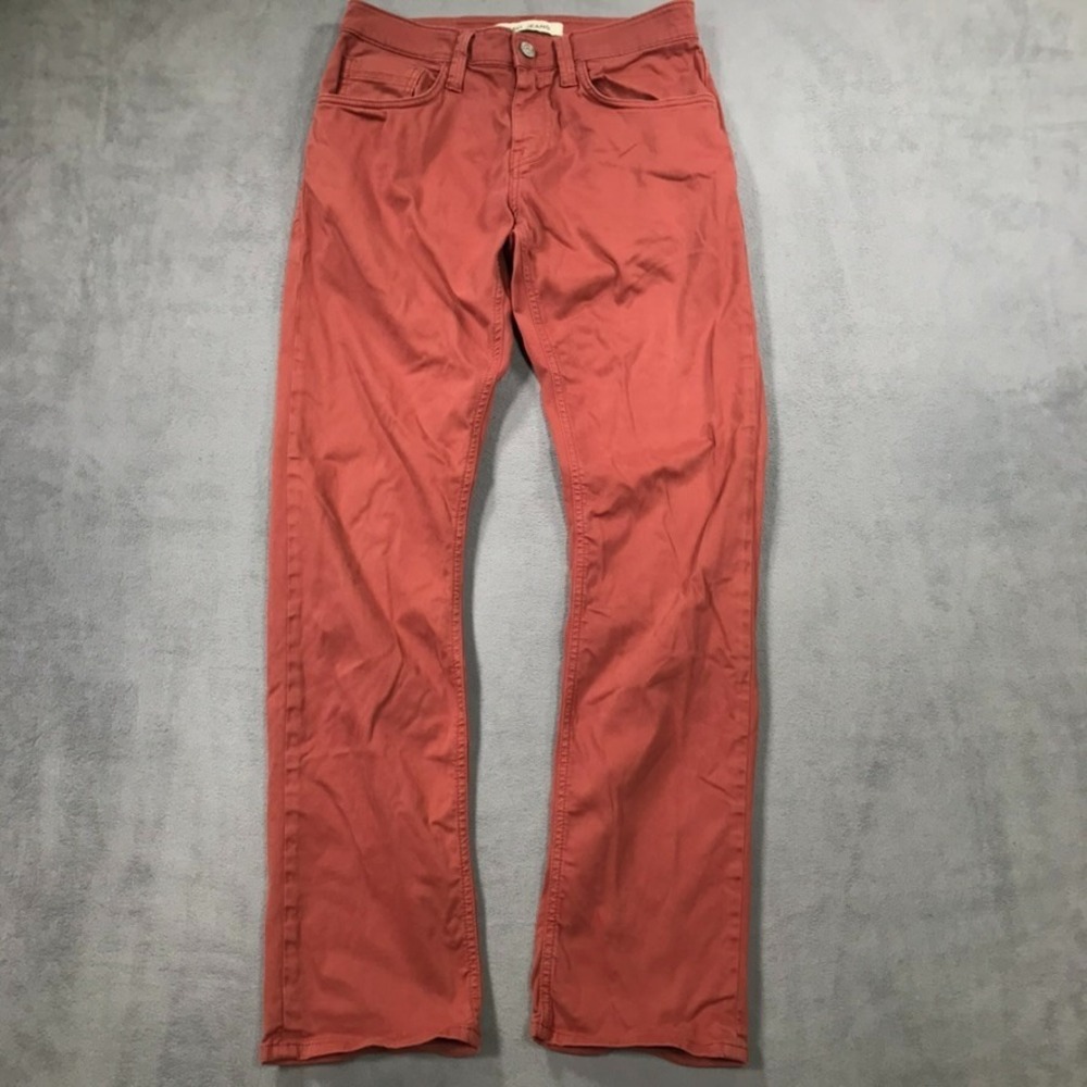 Mavi Zach Jeans Men's 30x32 Pink Salmon Straight Leg Stretch Flex Pants